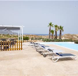 3 bedroom villa with pool & sea views, Cornino, sleeps 6-7